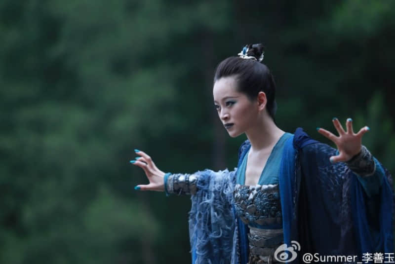 花千骨中波若花是谁演的？波若花扮演者李善玉个人资料及大量照片