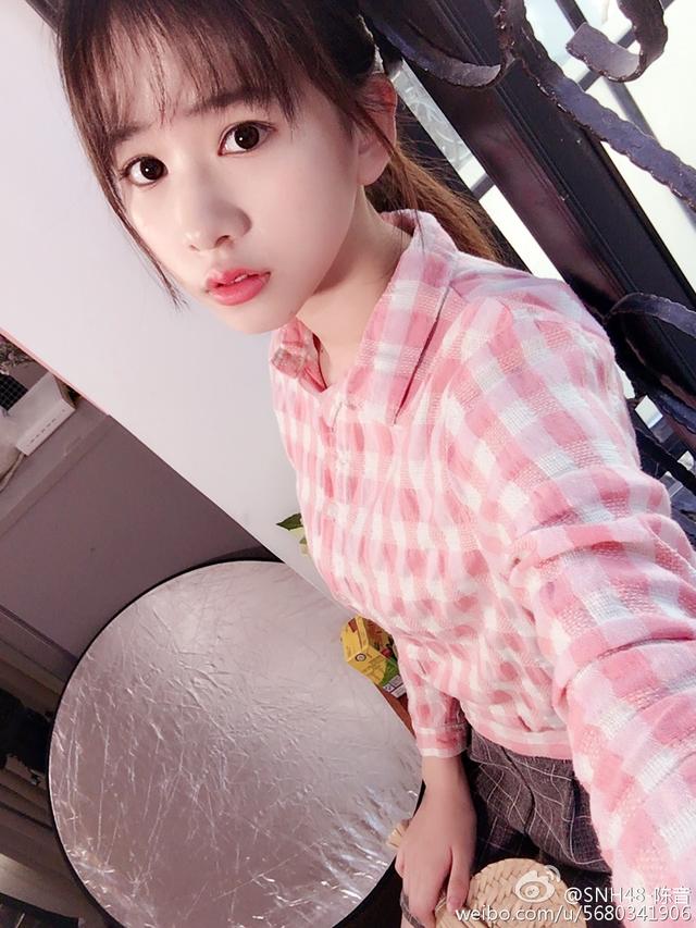 陈音，身为SNH48的大美妞，认真穿衣搭配起来真的太可爱了