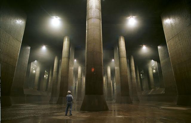 日本未曾对外公开的“地下神庙”  堪比科幻电影场景！