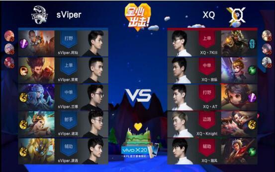 7Kill关羽成为全队最亮点！XQ让一追二极限翻盘拿下sViper