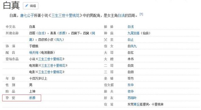 《三生三世》白真和折颜这对CP有点污