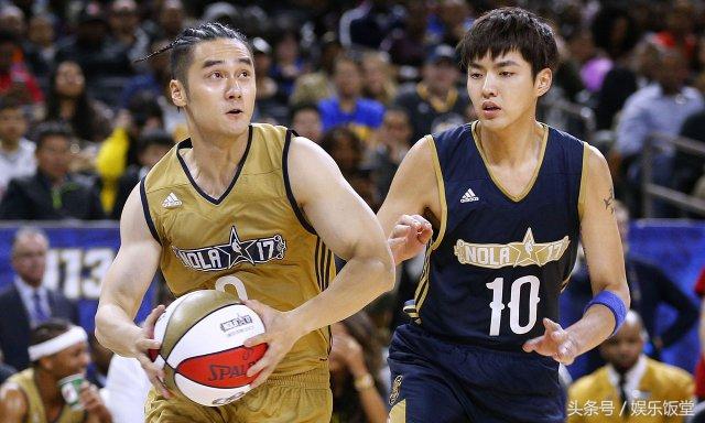 2017NBA全明星赛，吴亦凡蒋劲夫强势出战，吴亦凡东部获胜