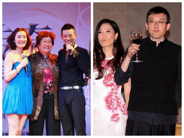 玲花携家人户外出游，母亲为教师富态慈祥，单眼皮爱女和外婆很像
