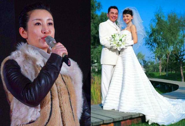 39岁秦海璐全家近照，被李湘横刀夺爱嫁二婚老公，继子拒不认她