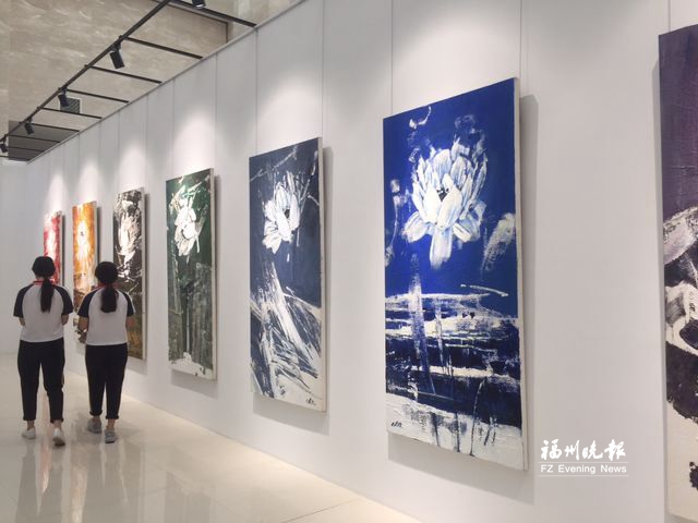 福清市美术馆昨日开馆　首场举办“意象”薛行彪油画展