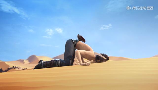 斗破苍穹第10集：焚决的正确修炼方式是把头埋在沙漠里面摩擦？
