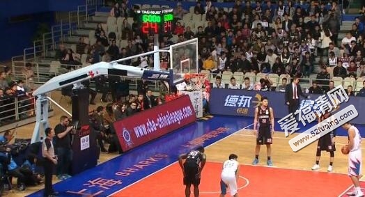 2017年12月15日CBA辽宁vs上海录像视频回放 郭艾伦20分辽宁98-79击败上海