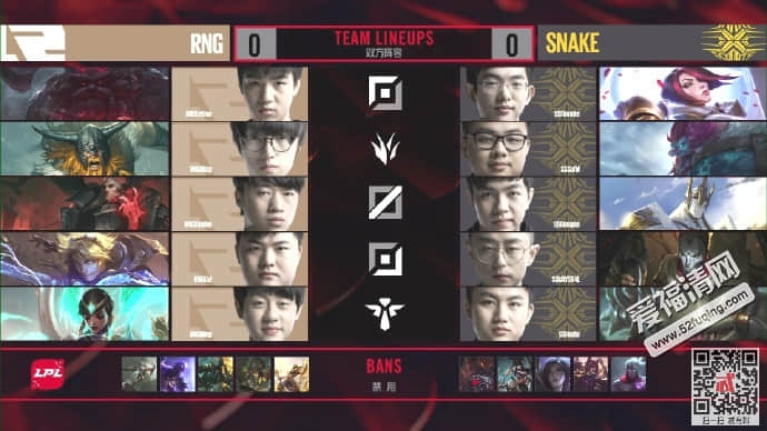 2018年4月14日LPL季后赛RNGvsSnake完整视频录像回放 RNG3:1战胜Snake